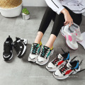 2021Autumn New Mesh Women Schuhe Schuhkoreaner Casual Fashion Sneakers Trend All-Match-Student-Schnürschuhe für weiblich